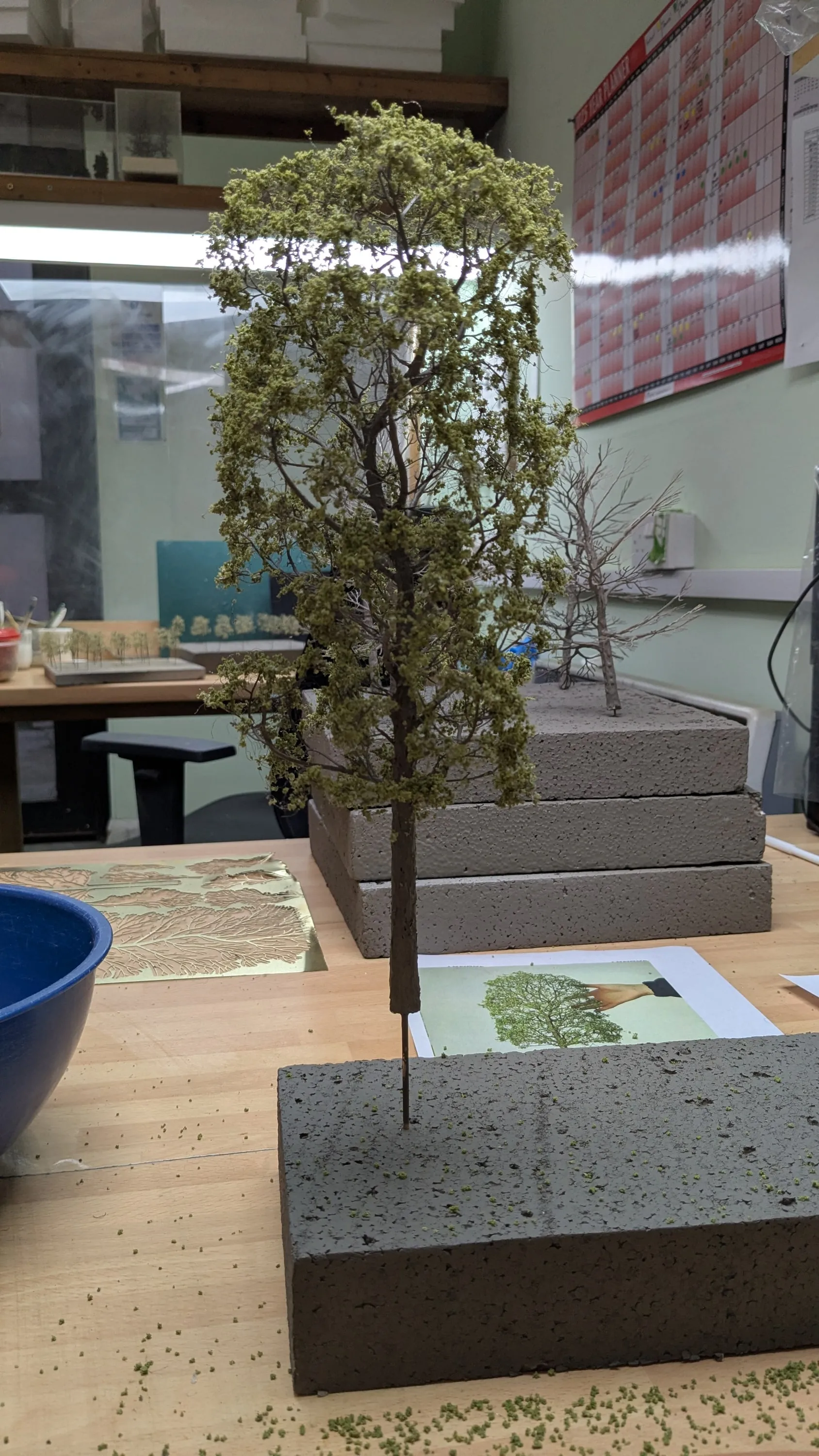 Scale model trees, photo 6