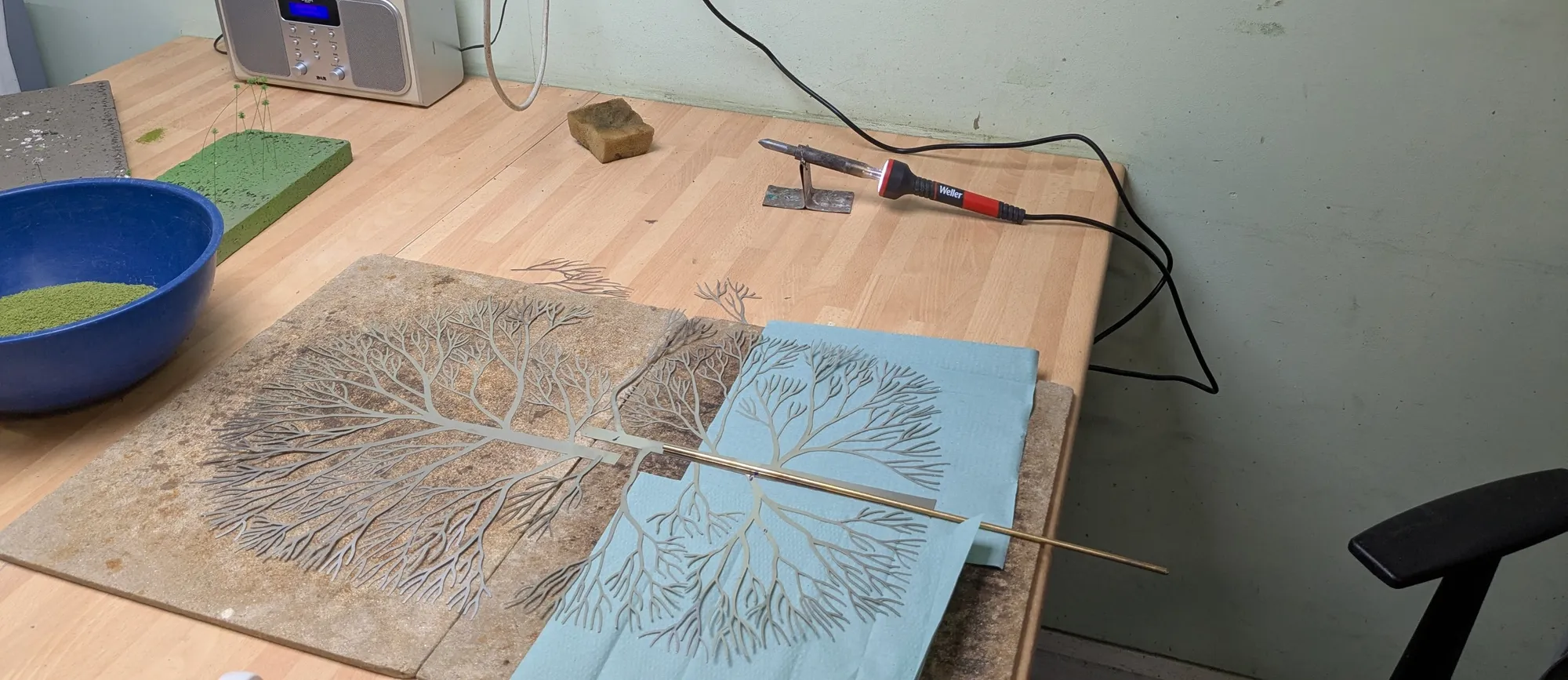 Scale model trees, photo 7